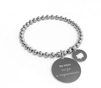 Bracelet 10 Buoni Propositi Femme in Acier INIZIO A RISPARMIARE - INIZIO A RISPARMIARE